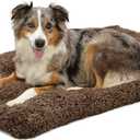 MidWest Homes for Pets Large QuietTime Deluxe Coco Chic Pet Bed, Ultra-Soft & Overstuffed, Machine Washable, Fits 42-inch Crate