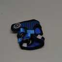 EcoBark Dog Harness - Teacup Dog Harnesses for XXS, XS, and Small Dogs - Step in Mesh Mini Body Halter - Puppy to Senior Dogs - Toy Breed Dog Harness Vest Under 5 pounds lbs (XXXS, Bright Blue) (XXXS- 2 to 3 lbs- Chest up to 10 in (Pack of 1))