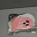 4 x 2 Pack Pink and White Halloween Ghost Garland Banner, Ghost Halloween Party Banner Decorations Indoor for Haunted Mansion Mantle Home Decor