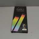 TECWARE Flex RGB Cable Cover Kit | Compatible with 24-Pin Motherboard and 8-Pin/16-Pin GPU | ARGB PSU Cable Extension with 5V 3-Pin Sync | RGB Lighting Kit for PC Cables | Black