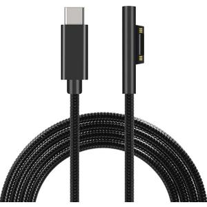 Master Cables 6.6 Foot Replacement Surface Laptop and Tablet Braided Charging Cable - Connect to USB-C Compatible for Microsoft Surface (1)