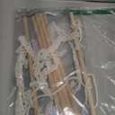 SNOWSTAR Macrame Hair Claw Clip Organizer, Hanging Hair Clip Holder and Storage for Women Girls, Claw Clip Hanger Home Decor for Wall, Door, Closet