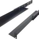 1U Universal 4-Post Rack Mount Server Shelf Rails for Dell Compaq HP IBM APC - 16-33 Inches Adjustable Depth-110 lbs Capacity (16-33" Rails)