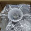 Mini Style Crystal Chandelier Pendant Light White, 1-Light