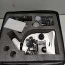 ESAKO 40-2000X Microscope for Kids Students Adults, with Mechanical Stage, Carry Bag & Slides Set Metal Body Microscope for Science Education School Laboratory