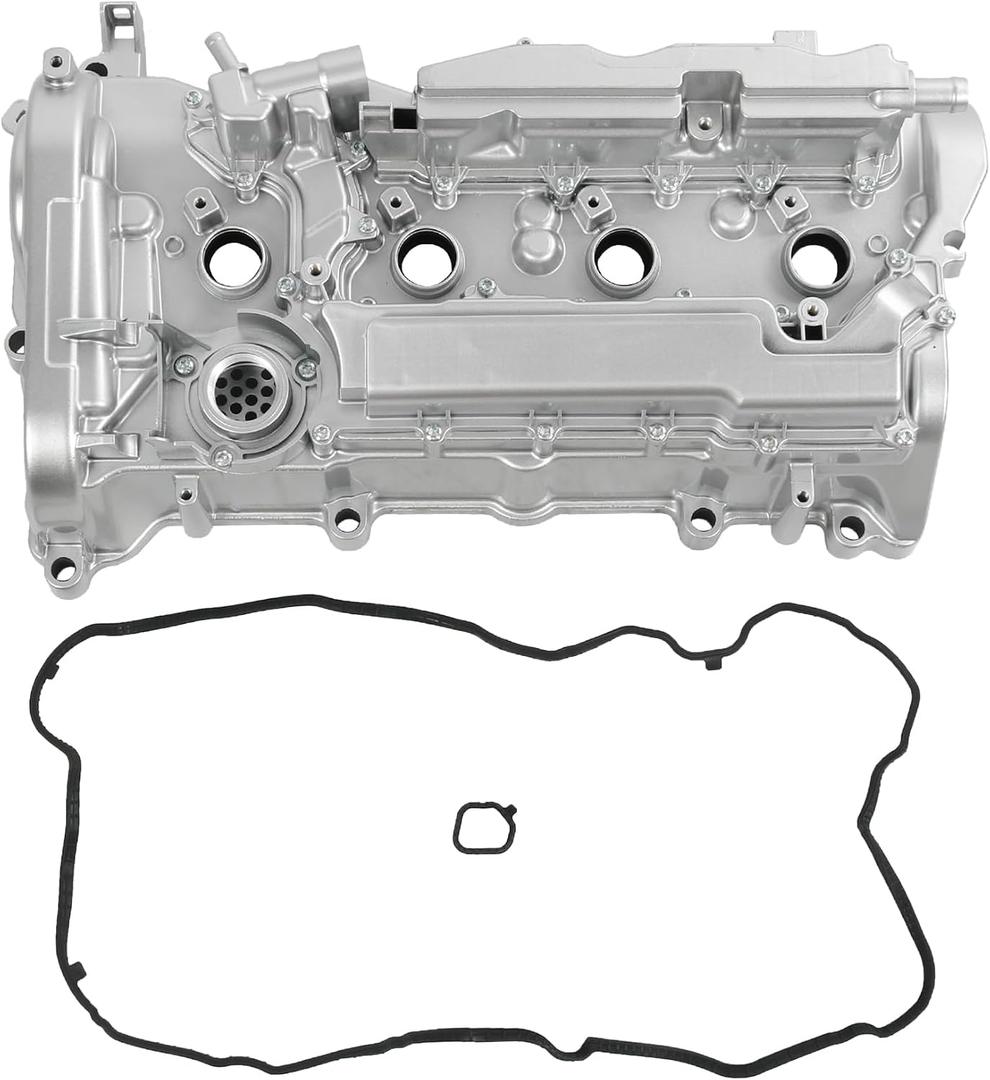Upgraded Aluminum Engine Valve Cover with Gasket Replacement for Honda CR-V 2015 2016 2017 2018 2019 Accord 2013 2014 2015 2016 2017 2.4L Replace 12310-RDF-A01 12310RDFA01 123105-A2A-01 123105A2A01