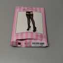 Leg Avenue womens Hosiery Lace Thigh Highs (One Size, Black Stripe)