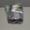 LIAMST Magnetic Thermal Insulated Door Curtain, Fits Door Size 32" x 80", Center Opening, Durable Oxford Cloth&Thicken Polyester Fiber, Weighted Bottom,Temporary Thermal Curtains (Gray)