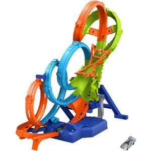 Hot Wheels Action 4 Loopings Crash Danger