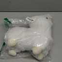 Alpaca Plush Toy, 13.7""/35cm Stuffed Animal Alpaca Doll Plushie Hug Pillow Soft Fluffy Cushion Super Christmas Valentine Gift, Birthday, White