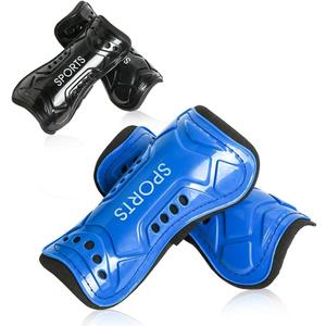 Soccer Shin Guards, Youth Soccer Shin Pads, Breathable and Lightweight Child Calf Protective Gear Soccer Equipment for 3-15 Years Old Boys Girls Toddler Kids Teenagers (M 3'11 - 4'7 Tall)