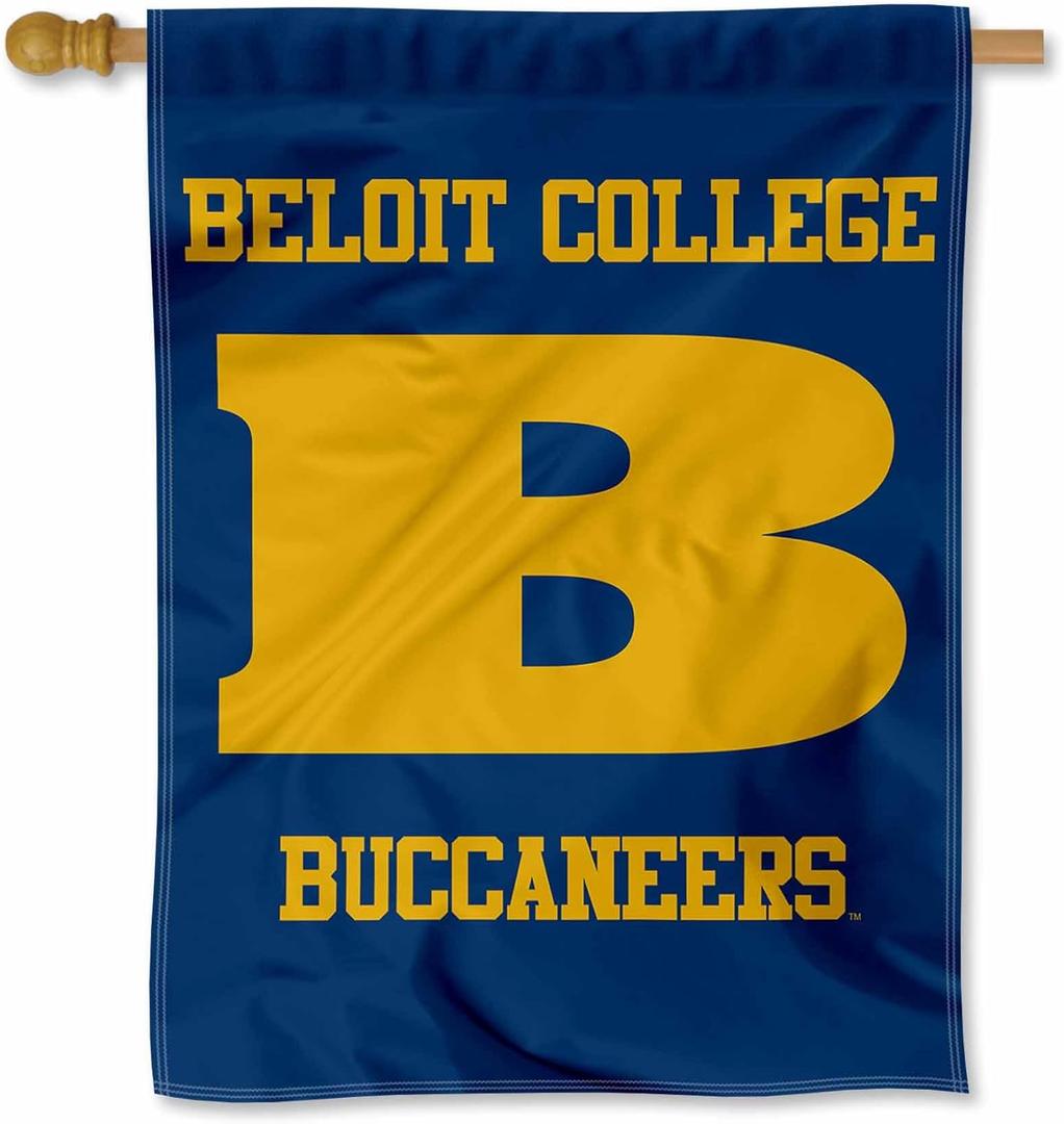 Beloit College Bucs Double Sided House Flag