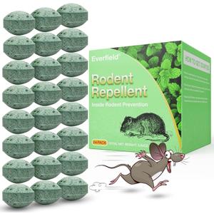 12PCS Mice Repellent Balls, Peppermint Oil to Repel Mice Natural Ingredients, Safe for Kids and Pets