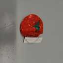 Acetate Tomato Novelty Hair Claw, Red, Personalized Acetate Hair Claw for Women Gift, 1PC