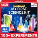 Doctor Jupiter My First Science Kit for Kids Ages 4-5-6-7-8 | Birthday Gift Ideas for 4+ Year Old Boys & Girls | Toy Stem Kit with 100+ Experiments | Learning & Educational Projects