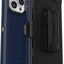 OtterBox Defender Series Screenless Edition Case for iPhone 14 Pro Max (Only) - Holster Clip Included - Microbial Defense Protection - Non-Retail Packaging - Blue Suede Shoes