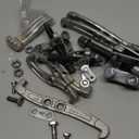 Orion Motor Tech Gear Puller Set, 3" 4" 6" 3 Jaw Puller Kit for Pulley Gear Bearing Flywheel Removal, Heavy Duty Pulley Puller with Reversible Jaws 3 pcs Bearing Puller Tool Kit (silver)