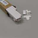 Delamu Cord Hider, 157in Wire Covers for Cords on Wall, Premium Cable Hider Cord Covers for Wires, Cable Management Wire Hiders for TV, Cable Raceway Kit, W0.95 H0.55in, White