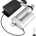 Smart Chicken Coop Door Opener with Timer, Remote Control Automatic Chicken Cage Door Opener Closer, IP44 Weatherproof for Poultry Duck Hen House, Up to 40m Range, Easy Installation