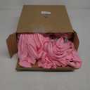 CHENGU 150 Pieces Spandex Stretch Chair Sashes Bows Elastic Chair Cover Bands Ties with Buckle Slider for Wedding Party Reception Events Universal Ceremony Banquet Decorations (Pink)