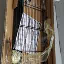 IZEUK 2 Tier Adjustable Metal Storage Shelving Unit, Heavy Duty Wire Rack Organizer for Kitchen, Living Room or Office, 220 lbs Capacity, 27.6 W x 11.8 D x 23.4 H, Black