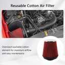 Cold Air Intake Kit for Chevy GMC Cadillac Silverado