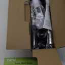 TUYU Electric Spin Scrubber, Full-Body IPX7 Waterproof Bathroom Scrubber with Power LCD Display, Adjustable Extension Handle, Cordless Shower Cleaner Brush for Bathtub Kitchen Wall Cleaning (Black)