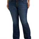 WranglerwomensRetro Mae Plus Size Mid Rise Stretch Boot Cut Jean Dark Blue 20W x 30