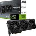 ASUS The SFF-Ready Prime GeForce RTX 5070 Graphics Card, NVIDIA (PCIe 5.0, 12GB GDDR7, HDMI/DP 2.1, 2.5-Slot, Axial-tech Fans, Dual BIOS)