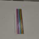 Replacement Straw Compatible with Stanley 40 oz 30 oz Cup Tumbler, 6 Pack Reusable Straw with Cleaning Brush, Plastic, Color, Dishwasher Safe