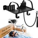 CPAP Wall Mount Shelf Compatible with ResMed AirSense 11 with Adjustable Angle CPAP Hose Holder and Hook for CPAP Tube & Mask [Avoid Hose Entanglement], CPAP Supplies Stand for Bedside Organization