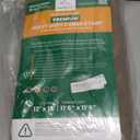 White Duck Outdoors Premium Heavy Duty Canvas Tarp Extra Reinforced For Greater Durability Cut Size 12x12 Finished Size 11"6"x 11'6"