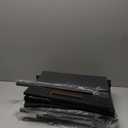 Night Stand Bedside Charger Bedroom - Nightstand with Charging Station & LED Light Strip, Night Stand with Storage Shelf & 2 Fabric Drawers, Morden End Table with U-S-B Ports & AC Outlets