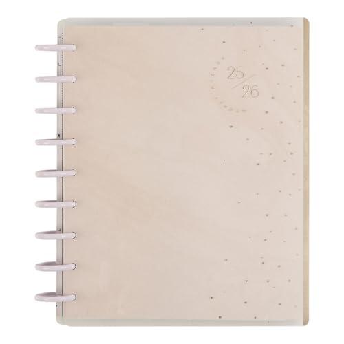 Happy Planner Disc-Bound 12-Month July 2025–June 2026 Planner with 3 Extra Months, Classic Size, Student Layout, Cosmic Plans