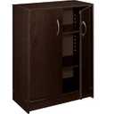 ClosetMaid 8925 Stackable 2-Door Organizer, Espresso