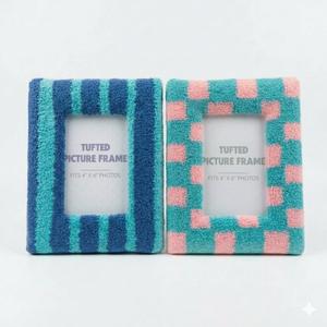 9 Pcs Tufted Picture Frames 4x6 Inch