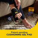 Dr. Scholl's BUNION RELIEF & TOE CORRECTOR // Massaging Gel Bunion Splint & Big Toe Straightener - Orthopedic Bunion Corrector for Women & Men - Bunion Pads for Bunion Pain Relief, 1 Support Set (Left & Right)