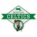 Rico Industries NBA Boston Celtics Diamond Shape Cut Pennant - Home and Living Room Décor - Soft Felt EZ to Hang