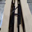 VEVOR Motorcycle Carrier, 600 LBS Steel Motorcycle Carrier Hitch Mount with 47" Longer Ramp, Scooter Dirt Bike Trailer Hauler with Ratchet Straps and Stabilizer, for Car, Truck with 2" Hitch Receiver