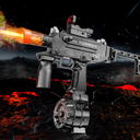 Funwee 2025 New Electric Water Gun with Type-C Charging Port, Foggy Effect Water Guns for Adults & Kids Ages 8-12, Powerful Automatic Squirt Gun Shooting 100+ Times, Long Range Water Blaster(Black)