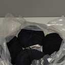 #6 Super Bulky Blanket Yarn for Crocheting - 4 Skeins(Each 10.5oz/300g, 220yds/201m), Chunky Chenille Thick Plush Big Soft Yarn for Crocheting Knitting Blankets, Black