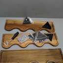 Floating Shelves for Wall Wood Scalloped Floating Shelf 3 PCS