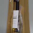 Closet Clothes Hanging Rod, 15-25 inch Adjustable Size, Screw Fixing Connection, for Closet Wardrobes Laundry RV, Black