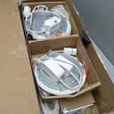 HALO HLBE 6-Inch Slim Canless Recessed Downlight for New Construction/Remodel 3000 Fixed CCT- Contractor 24-Pack ‎HLBE6099301EMWR-24PK