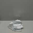 50 Self Seal PVC Pack Zipper Lock Bags,Clear Jewelry Anti Oxidation Bag Clarity Tarnish Prevention,Small Sealed Bag,Resealable packaging or Storage of Jewelry, Earrings and Rings (13x13cm/5x5inch)