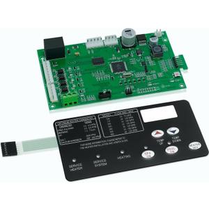 42002-0007S Pool Heater Control Board Kit, 461105 Replacement Control Board, with 472610Z Switch Pad, for Pentair Control Board Kit, Compatible with Mastertemp Max-E-Therm Pool & Spa Heaters