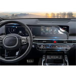 CDEFG 4Pcs for 2024 2025 2026 Kia Sorento Screen Protectors, 12.3 Inch Touchscreen All-in-One & AC, (LX, S, EX, SX and SX Prestige) Accessories Nano Film