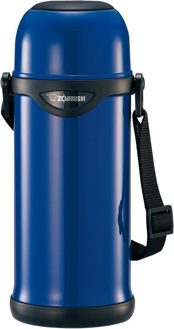 Zojirushi SJ-TG08-AA Water Bottle, Stainless Steel, Cup, Large Capacity, 28.7 fl oz (800 ml), Blue