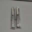 Folding Shelf Brackets, Max Load 300 lb, Heavy Duty Stainless Steel Collapsible Wall Mounted Shelf Brackets for Table, Space Saving DIY Bracket, Pack of 2 (10 Inch)