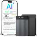 Plaud Note Pro AI Voice Recorder, Transcribe & Summarize with AI Note Taker for Meetings & Calls, Professionals & Teams, Supports 112 Languages, Ultra-Slim, InstantView Display, Case Included, Black